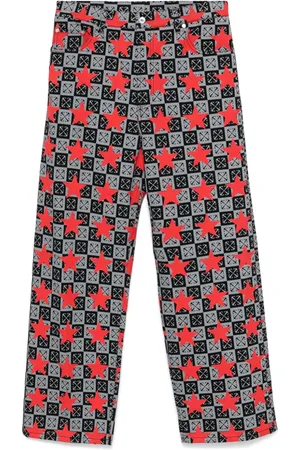 OFF-WHITE Jeans med piletryk