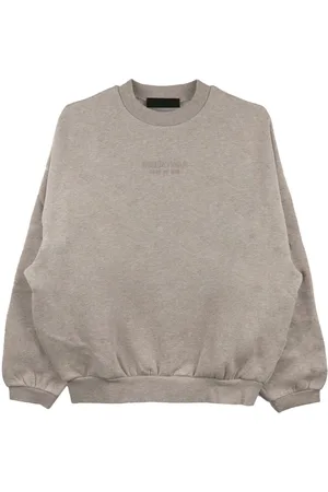 FEAR OF GOD Sweatshirt med broderet logo og rund hals