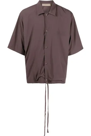 FEAR OF GOD Kortærmet polo med gummilogo