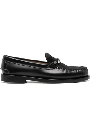 FORTE FORTE Loafers med krystaludsmykninger
