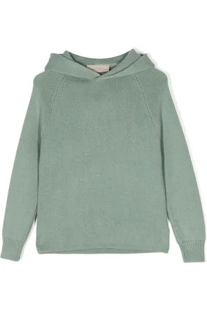 FEAR OF GOD Strikket hættetrøje med logomærke
