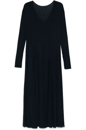 Jil Sander Lang kjole i mesh fra 00