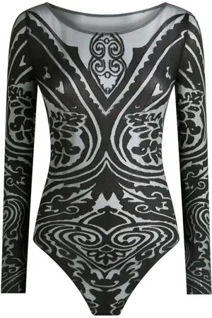 Etro Bodysuit med paisleytryk