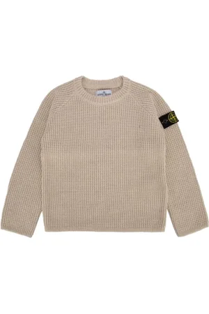Stone Island Sweater med kompasmærke