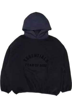 FEAR OF GOD Hættetrøje med paneler og logobogstaver