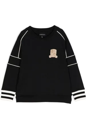 Emporio Armani Sweatshirt med applikation