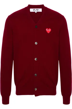 Comme des Garçons Uldcardigan med V-hals