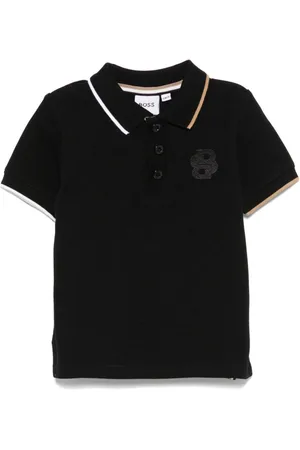 HUGO BOSS Polo med broderet logo