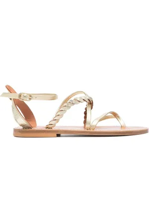 K jacques Metalliske Malouine sandaler med remme