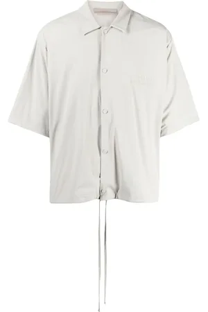 FEAR OF GOD Kortærmet polo med gummilogo