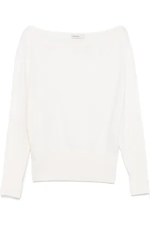 Simkhai Lavina sweater med off-shoulder-snit