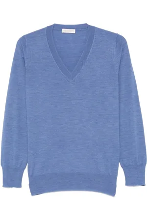 LE TRICOT PERUGIA Sweater med V-hals