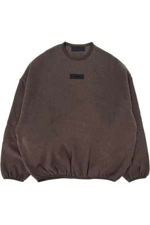 FEAR OF GOD Sweatshirt med elastiklinning og logomærke