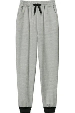 Twin-Set Houndstooth-ternede joggingbukser