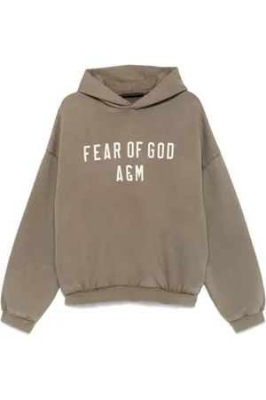 FEAR OF GOD Hættetrøje med logotryk