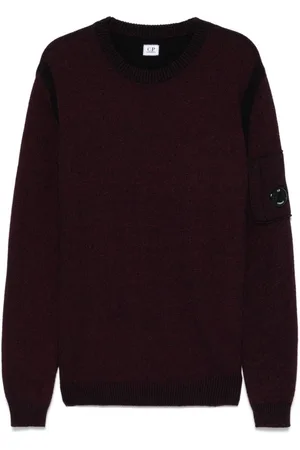 C.P. Company Sweater med linsedetalje