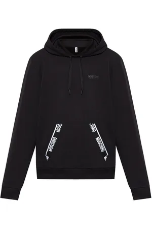 Moschino Lounge-hættetrøje med logokant