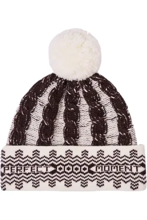 Perfect Moment Bobble-hat i merinould