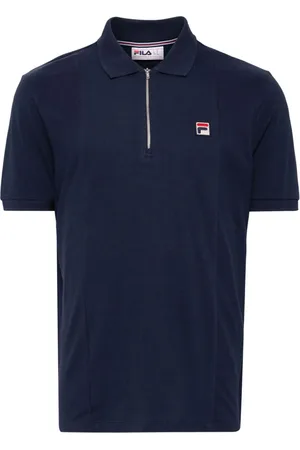 Fila Kortærmet polo-skjorte med logomærke