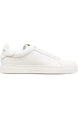 Emporio Armani Sneakers med logotryk og snøre