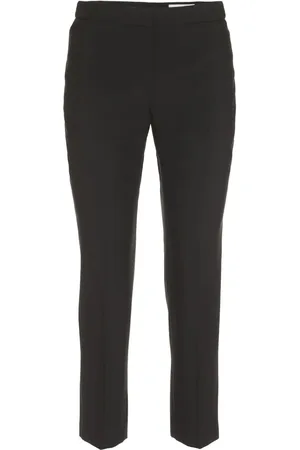 Alexander McQueen Cropped bukser med lav talje