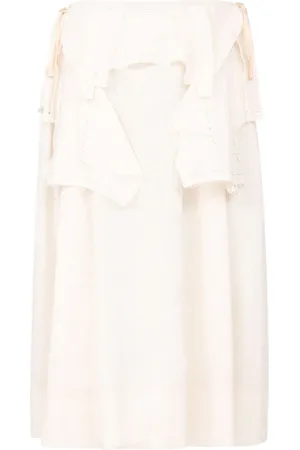 Maison Margiela Mellemlang Work-in-progress-nederdel