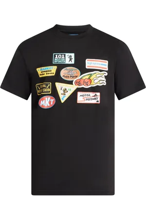 MARKET T-shirt med mærkedetalje