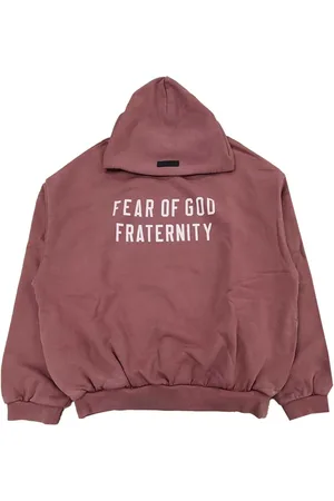 FEAR OF GOD Hættetrøje med logotryk