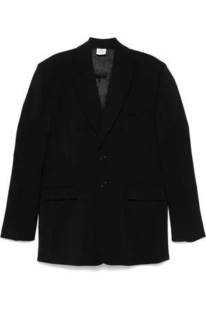 Vetements Blazer med broderet logo