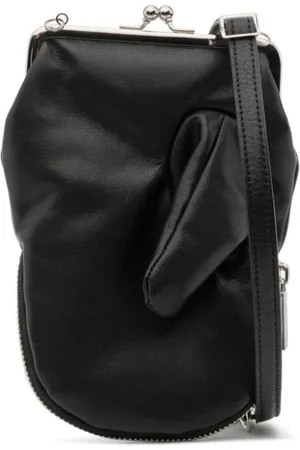YOHJI YAMAMOTO Crossbody-taske i læder