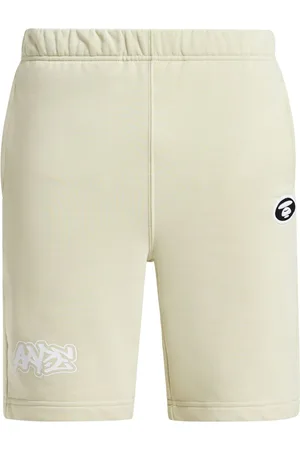 A Bathing Ape Sweatshorts med graffititryk