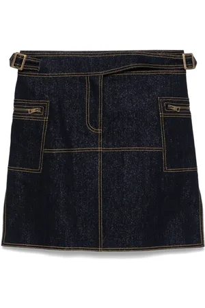 Etro Kort denimnederdel