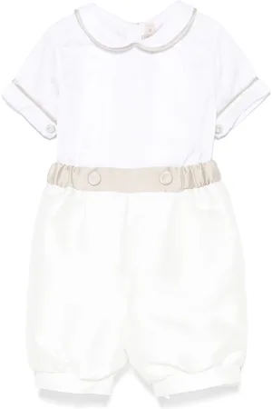 LA STUPENDERIA Buksedragt med monogram-jacquard