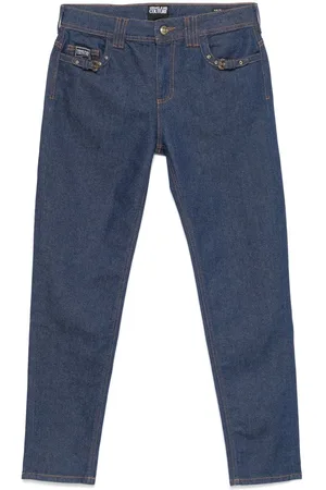 VERSACE Skinny-jeans med spændedetalje