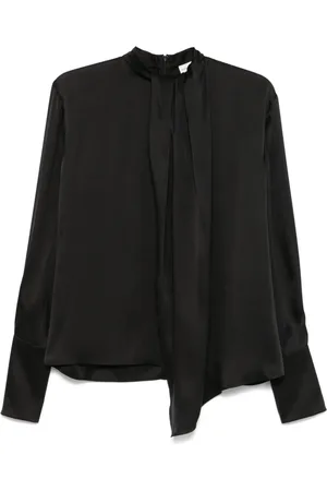 MAGDA BUTRYM Bluse med rund hals