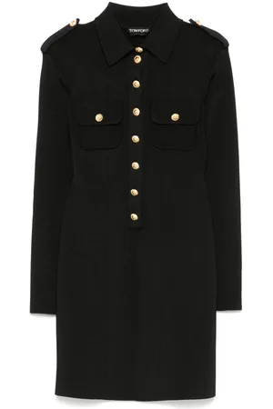 Tom Ford Kort ribbet kjole