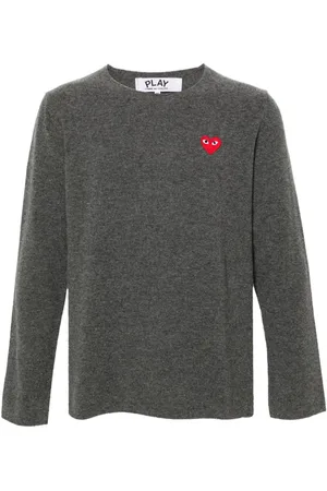 Comme des Garçons Trøje med hjertemærke