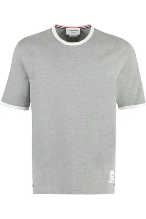 Thom Browne Ringer-T-shirt i jersey