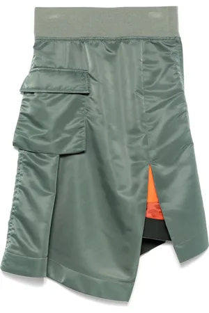 SACAI Mellemlang asymmetrisk nederdel