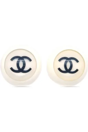 CHANEL CC-knapøreringe fra 2001
