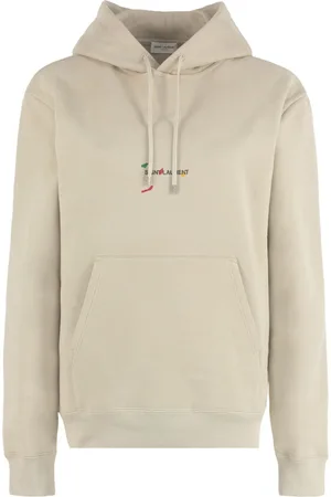 Saint Laurent Hættetrøje med lange ærmer og logotryk