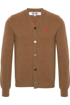 Comme des Garçons Cardigan med hjertemærke