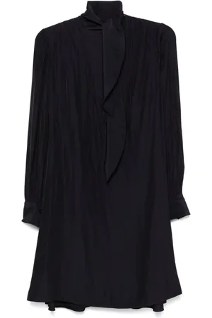 Lanvin Kort draperet kjole