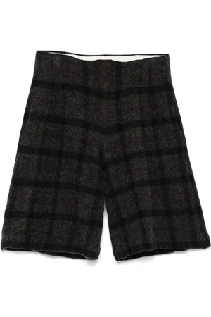 Comme des Garçons Skotskternede shorts