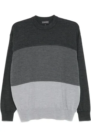 Emporio Armani Sweater med colourblocking