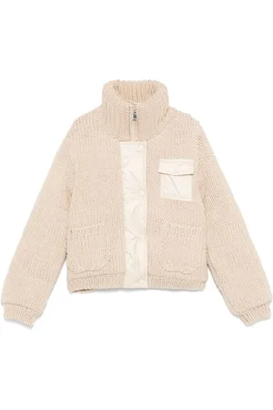 Moncler Cardigan i kraftig strik