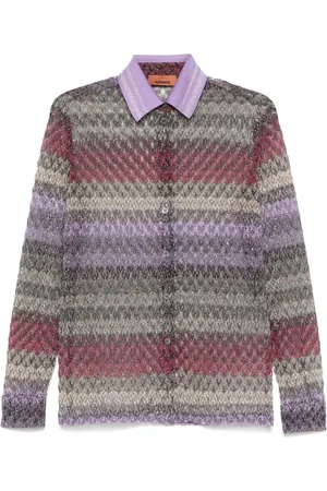 Missoni Blondeskjorte i lamé