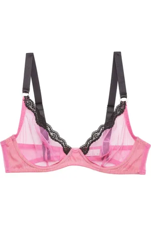 FLEUR DU MAL Gennemsigtig tyl-bh