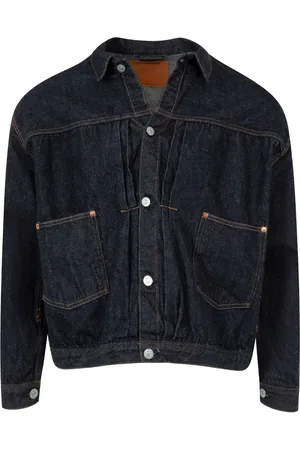 Kaptain Sunshine Trucker 2P jakke i denim