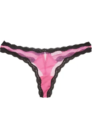FLEUR DU MAL Gennemsigtig g-streng i tyl